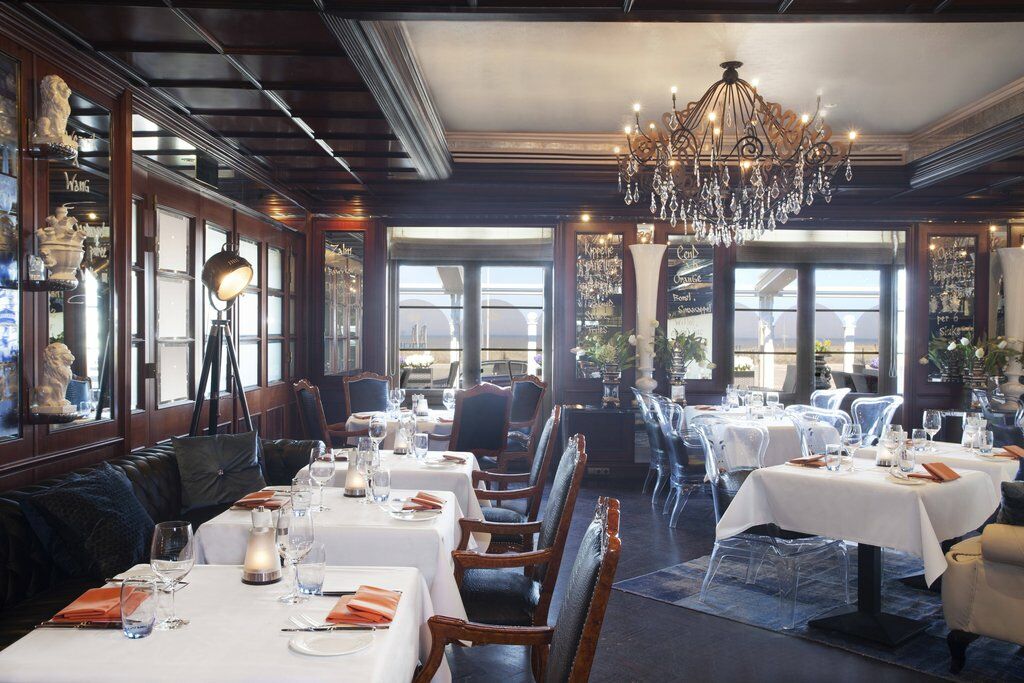 Hotel Van Oranje Noordwijk Exterior photo The dining room at the restaurant
